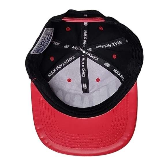 High Quality Max Headgear Hat Black Red DOPE Adjustable Snapback Cap - Picture 2 of 8